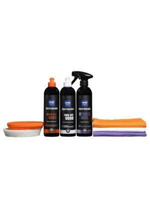 Cartec Refinish Paint Correction Kit Rapid Cut 4000 Final Cut 9000 + Hybrid Wax